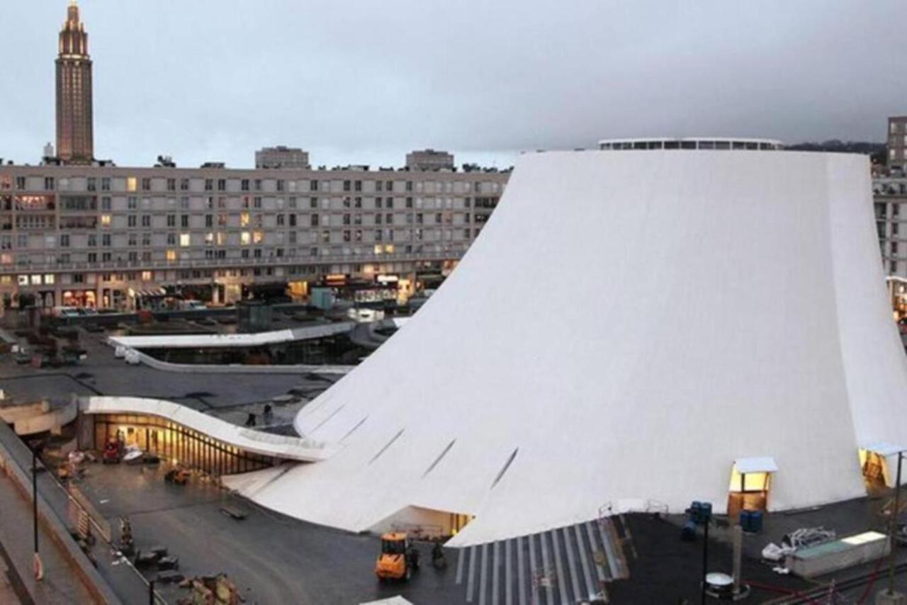Cocon Perret Aux Plages Du Havre Хавър Екстериор снимка